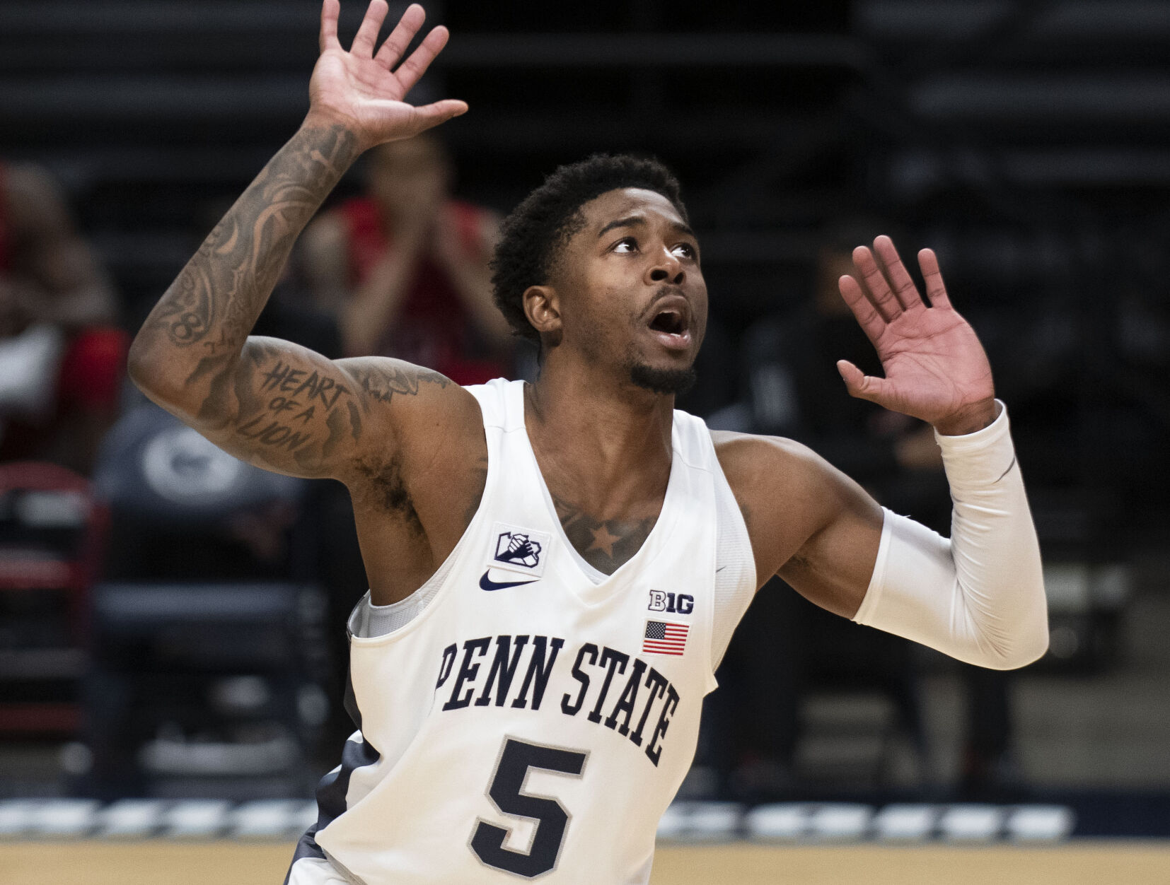 Penn State Men's Basketball vs Rutgers, Wheeler (5)